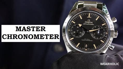 what does master chronometer mean.